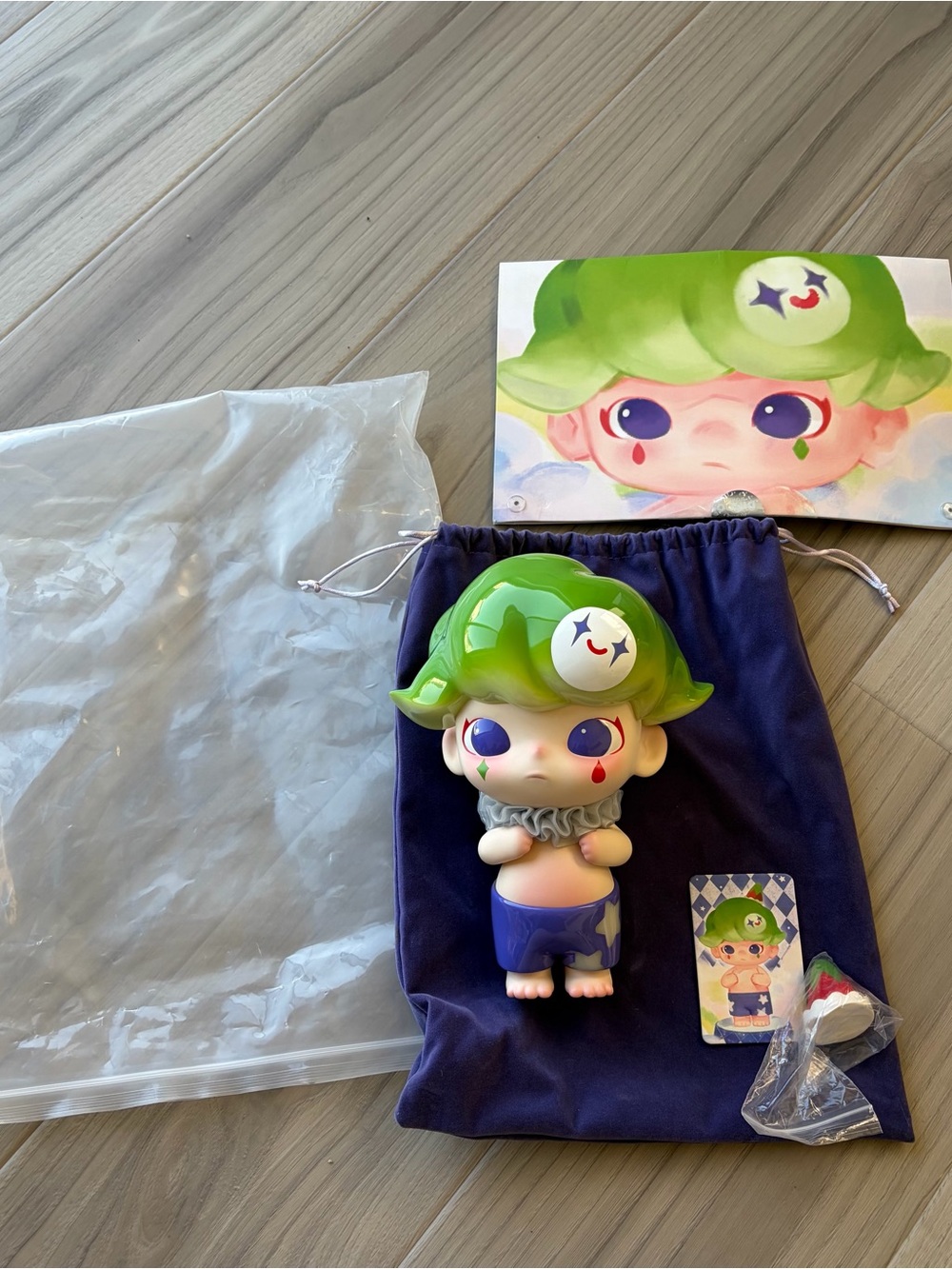 DIMOO Amusement Park Green Clown Limited Figure